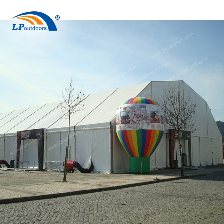 LP Outdoor polygon structure tent temporary sports building for indoor stadium