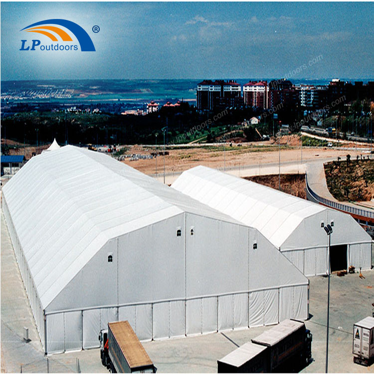 polygon sports tent temporary fabric structure for swimming pool